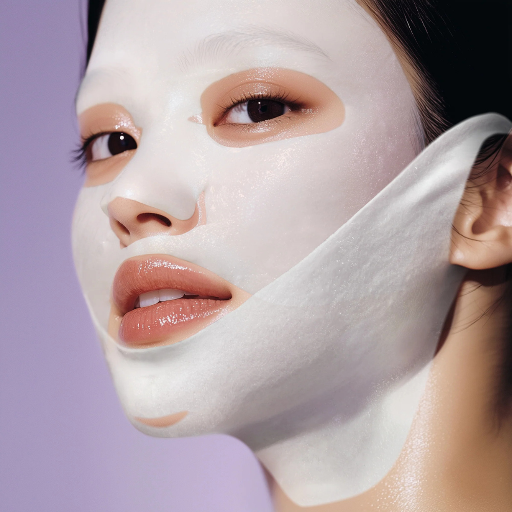 Masque Liftant Visage en 2 Parties - Peptides, NAD+ & Fils Sculptants