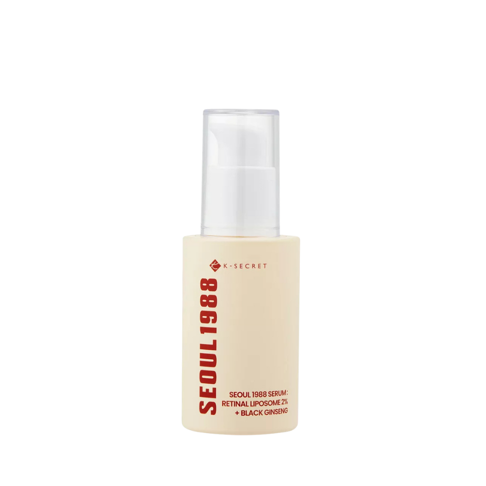 Sérum Ksecret Seoul 1988 Anti-âge rétinal & ginseng noir