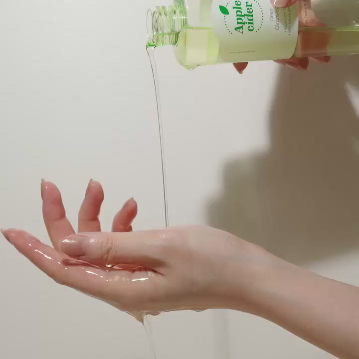 Charger la vidéo : Huile nettoyant au cidre de pomme