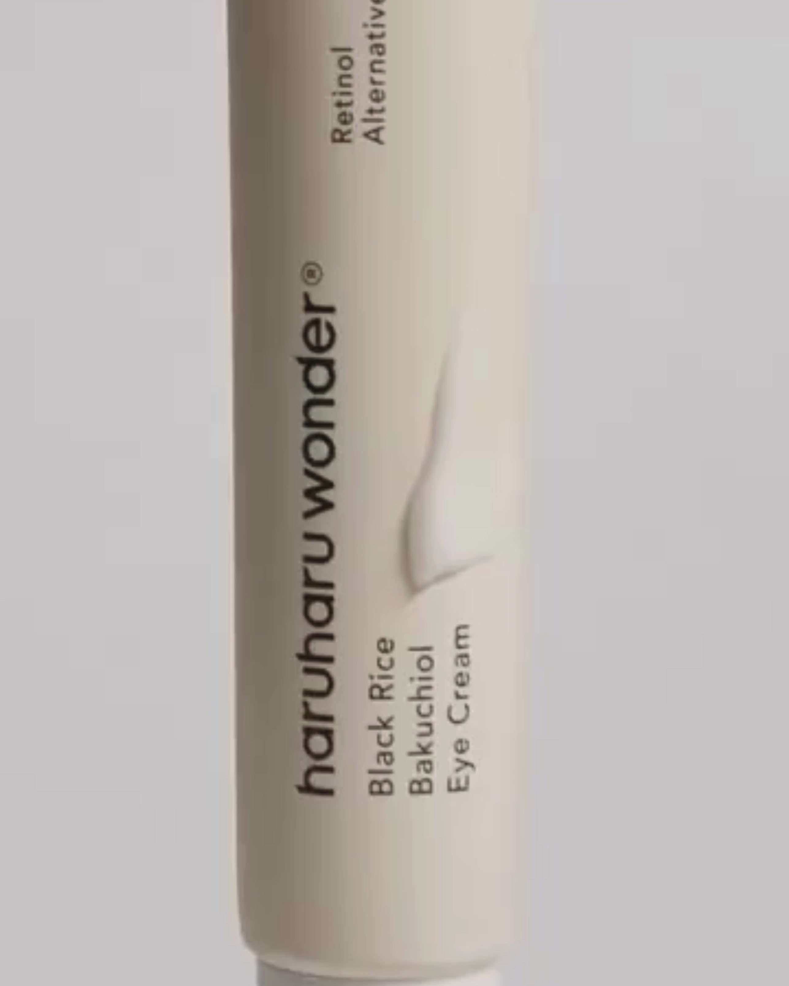 Charger la vidéo : Crème Contour des Yeux au Riz Noir &amp; Bakuchiol Haruharu Wonder